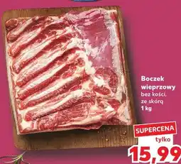Kaufland Boczek wieprzowy bez kości, ze skórą oferta