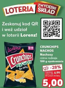 Kaufland CRUNCHIPS NACHOS Nachosy różne rodzaje oferta