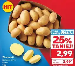 Kaufland Ziemniaki jadalne, myte, luzem oferta