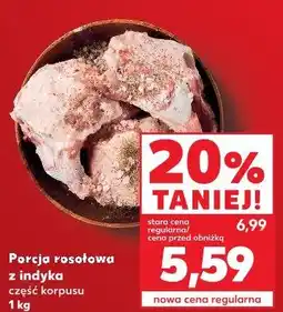 Kaufland Porcja rosołowa z indyka część korpusu oferta