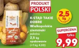 Kaufland Wielkopolskie ziemniaki jadalne oferta