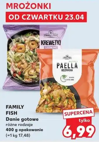 Kaufland FAMILY FISH Danie gotowe oferta