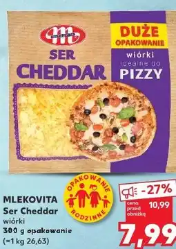 Kaufland MLEKOVITA Ser Cheddar wiórki oferta