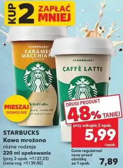 Kaufland STARBUCKS Kawa mrożona oferta