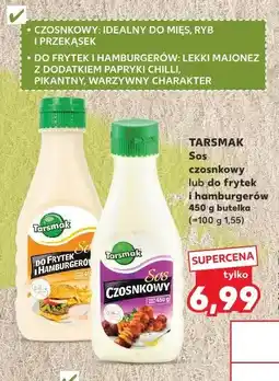 Kaufland TARSMAK Sos czosnkowy lub do frytek i hamburgerów oferta