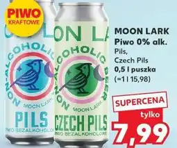 Kaufland MOON LARK Piwo 0% alk. Pils, Czech Pils oferta