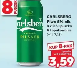 Kaufland Carlsberg Piwo 5% alk oferta