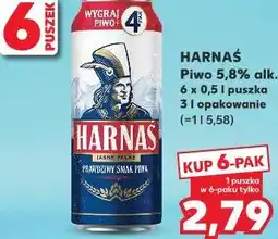 Kaufland Harnaś Piwo 5,8% alk oferta