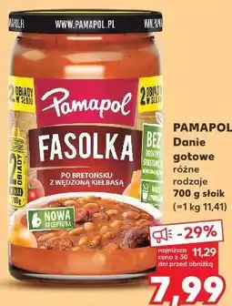 Kaufland PAMAPOL Danie gotowe różne rodzaje 700 g słoik oferta