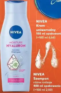 Kaufland NIVEA Szampon różne rodzaje 400 ml opakowanie oferta