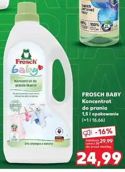 Kaufland Koncentrat do prania FROSCH BABY oferta