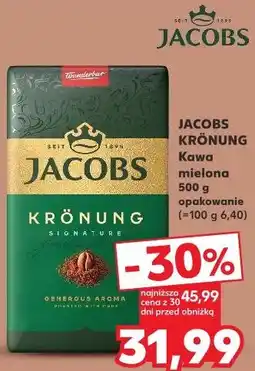 Kaufland Kawa mielona JACOBS KRÖNUNG oferta
