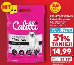 Kaufland CALITTI CRYSTALS Żwirek dla kotów oferta