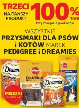Kaufland WSZYSTKIE PRZYSMAKI DLA PSÓW I KOTÓW MAREK PEDIGREE I DREAMIES oferta