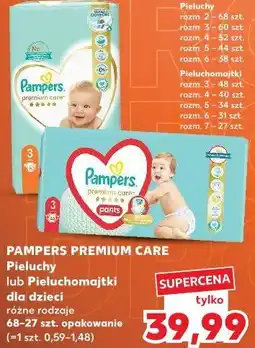 Kaufland Pieluchy lub Pieluchomajtki dla dzieci oferta