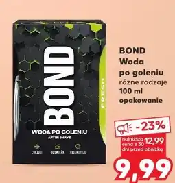 Kaufland BOND Woda po goleniu oferta