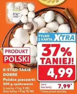 Kaufland Polskie pieczarki oferta