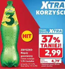 Kaufland Zbyszko Napój gazowany różne rodzaje 1,75 l butelka oferta