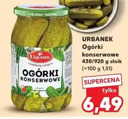 Kaufland URBANEK Ogórki konserwowe oferta