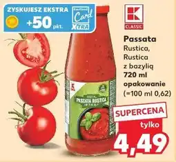 Kaufland K - CLASSIC Passata Rustica , Rustica z bazylią oferta