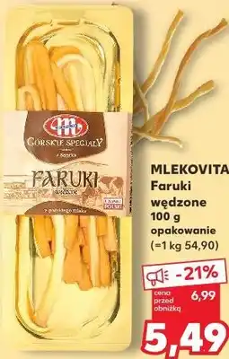Kaufland MLEKOVITA Faruki wędzone oferta