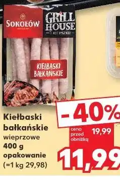 Kaufland Kiełbaski bałkańskie wieprzowe oferta