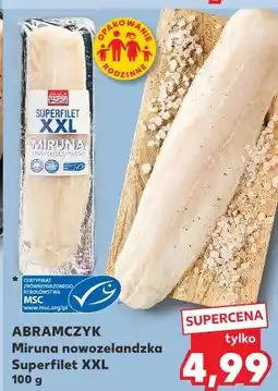 Kaufland ABRAMCZYK Miruna nowozelandzka Superfilet XXL oferta