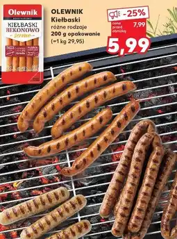 Kaufland Kiełbaski różne rodzaje oferta