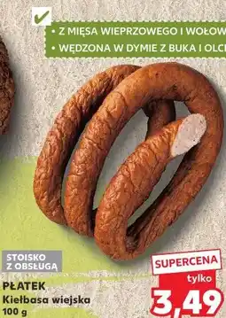 Kaufland PŁATEK Kiełbasa wiejska oferta