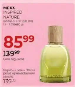 Jawa Drogerie Mexx inspired nature woman edt oferta