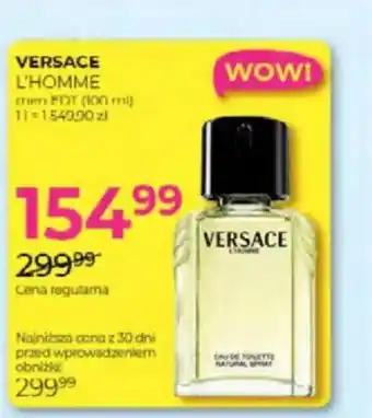 Jawa Drogerie Versace l'homme men edt oferta