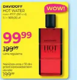Jawa Drogerie Davidoff hot water men edt oferta