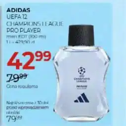 Jawa Drogerie Adidas uefa 12 champions league pro player men edt oferta