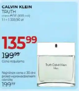 Jawa Drogerie Calvin klein truth men edt oferta