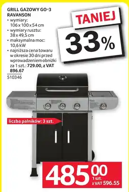 Selgros Grill Ravanson oferta