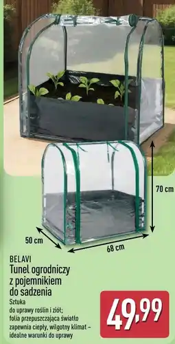 ALDI Tunel ogrodniczy Belavi oferta