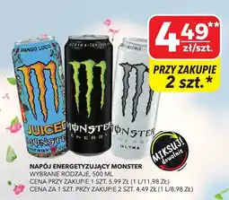 Top Market Napój energetyzujący monster oferta