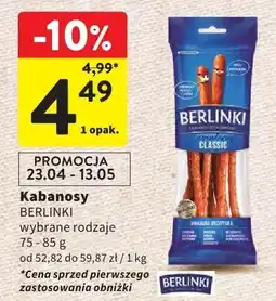 Intermarche Kabanosy oferta