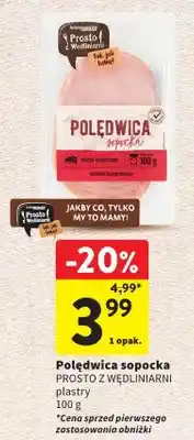 Intermarche Polędwica sopocka plastry oferta