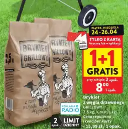 Intermarche Brykiet z węgla drzewnego grillowy oferta