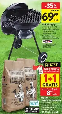 Intermarche Brykiet z węgla drzewnego grillowy oferta