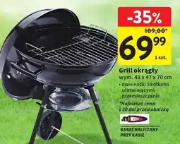 Intermarche Grill okrągły wym. 43x47x70cm oferta