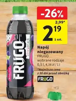 Intermarche Napój niegazowany frugo ultrablack oferta