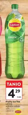 Intermarche Fruity Ice Tea Lipton wybrane rodzaje oferta
