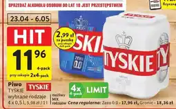Intermarche Piwo tyskie różne rodzaje oferta