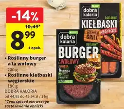 Intermarche Roślinne kiełbaski węgierskie oferta