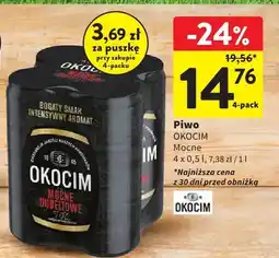 Intermarche Piwo Okocim Mocne oferta