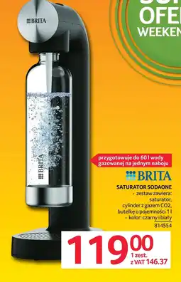 Selgros Saturator do wody Brita oferta