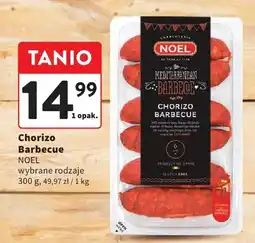 Intermarche Chorizo barbecue noel wybrane rodzaje oferta