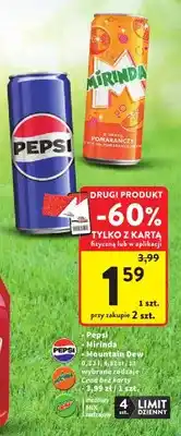 Intermarche Napój mirinda wybrane rodzaje oferta